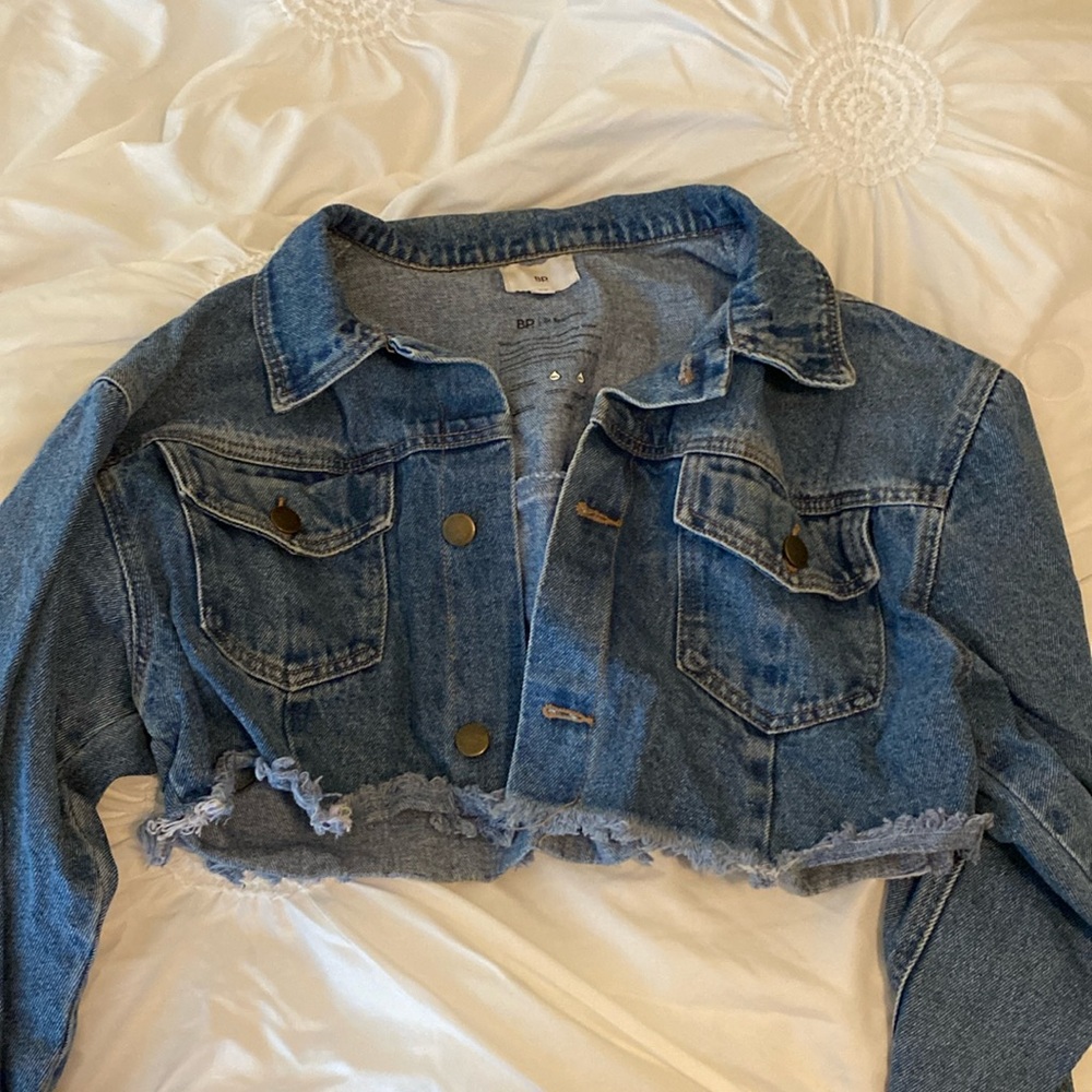 Cropped Jean Jacket